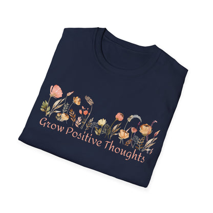 Grow Positive Thoughts (Watercolor) T-shirt
