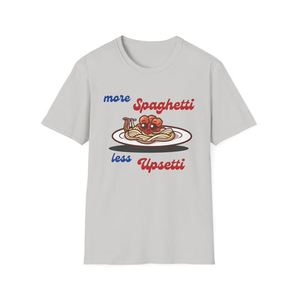 More Spaghetti Less Upsetti (Retro) T-shirt