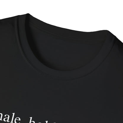 Inhale Hold Exhale (Text Only) T-shirt