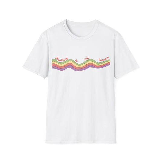 Healing Is Not Linear (Groovy) T-shirt