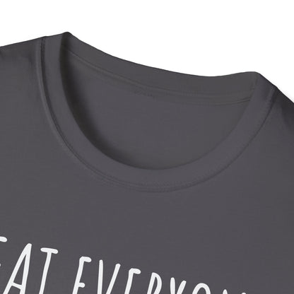 Treat Everyone With Kindness (Rainbow Paws) T-shirt