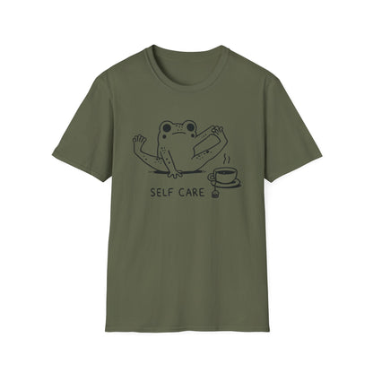 Self-Care Frog T-shirt