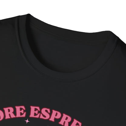 More Espresso, Less Depresso (Coffee & Heart) T-shirt