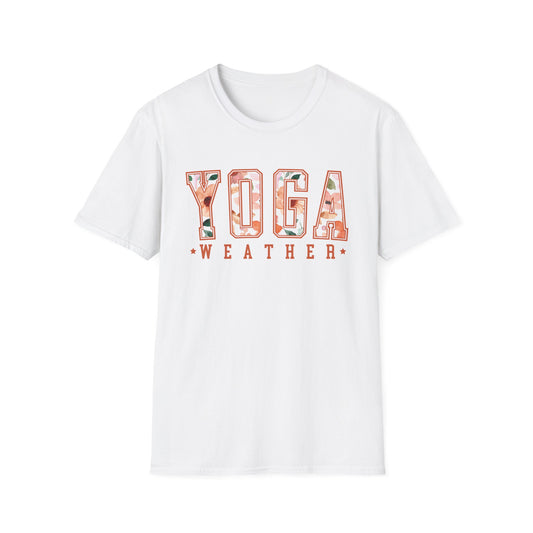 Yoga Weather (Floral) T-shirt