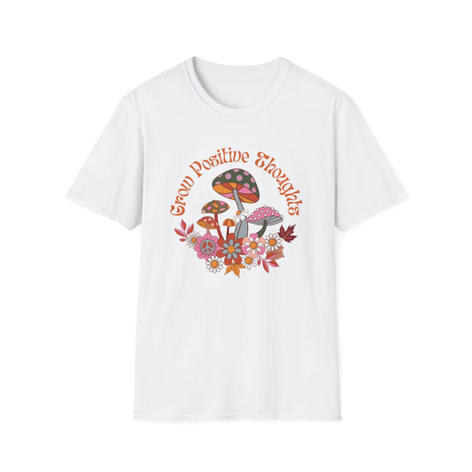 Grow Positive Thoughts (Groovy) T-shirt