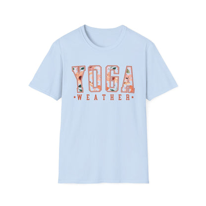 Yoga Weather (Floral) T-shirt