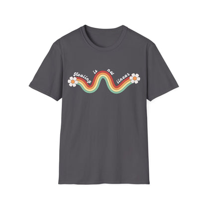 Healing Is Not Linear (Retro) T-shirt