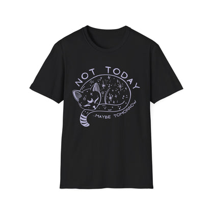 Not Today Maybe Tomorrow Cat T-shirt