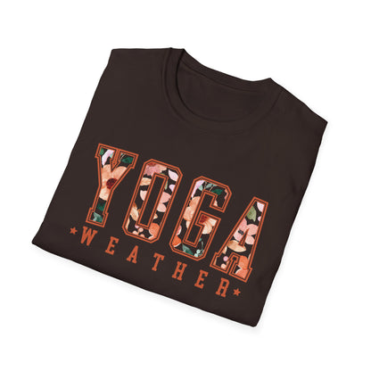 Yoga Weather (Floral) T-shirt