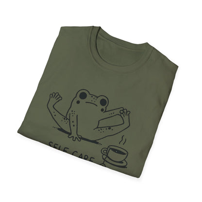 Self-Care Frog T-shirt