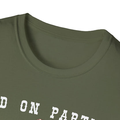 Hold On Partner I'm Overstimulated T-shirt