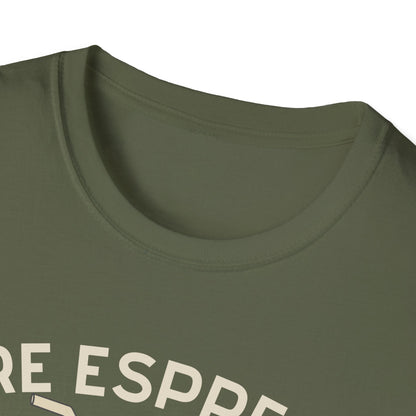 More Espresso Less Depresso (Retro) T-shirt