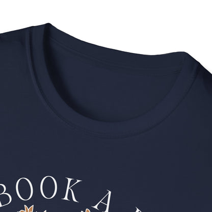 A Book A Day Keeps The Mental Breakdown Away (Botanical) T-shirt