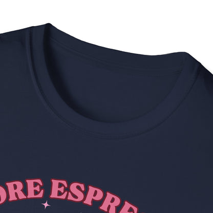 More Espresso, Less Depresso (Coffee & Heart) T-shirt