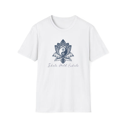 Inhale, Hold, Exhale (Yinyang) T-shirt