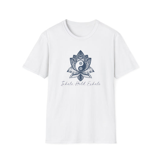 Inhale, Hold, Exhale (Yinyang) T-shirt