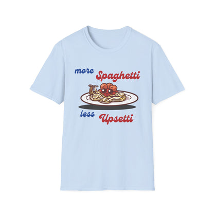 More Spaghetti Less Upsetti (Retro) T-shirt