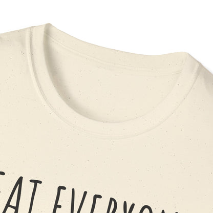 Treat Everyone With Kindness (Rainbow Paws) T-shirt