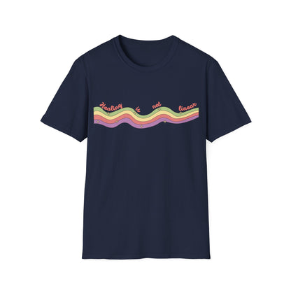 Healing Is Not Linear (Groovy) T-shirt