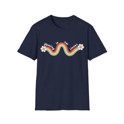Healing Is Not Linear (Retro) T-shirt
