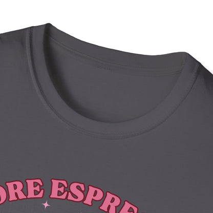 More Espresso, Less Depresso (Coffee & Heart) T-shirt