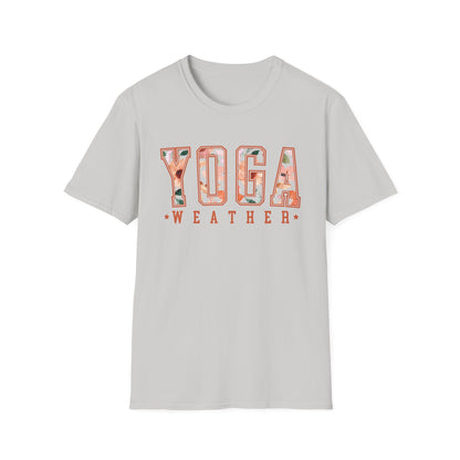 Yoga Weather (Floral) T-shirt
