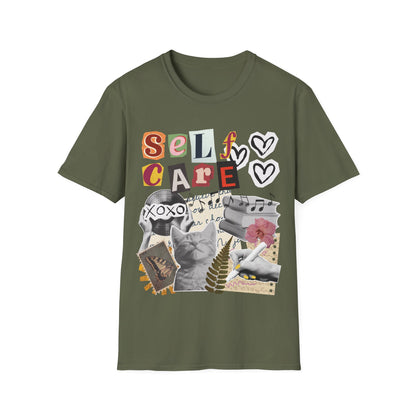 Self Care (Scrapbook) T-shirt