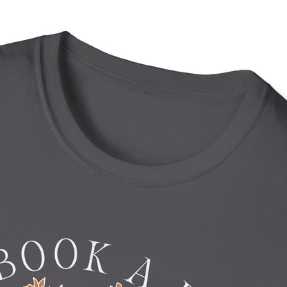 A Book A Day Keeps The Mental Breakdown Away (Botanical) T-shirt