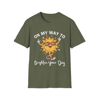 On My Way to Brighten Your Day T-shirt