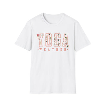 Yoga Weather (Watercolor Floral) T-shirt