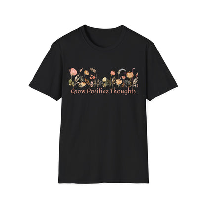 Grow Positive Thoughts (Watercolor) T-shirt