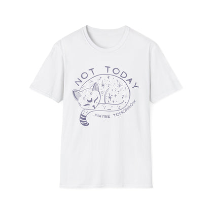 Not Today Maybe Tomorrow Cat T-shirt