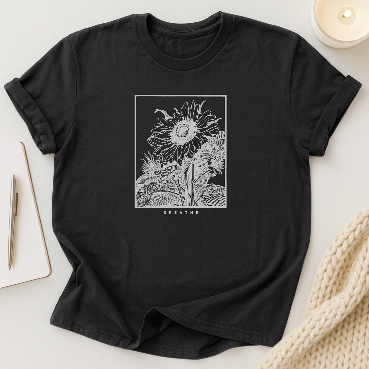 Breathe (Sunflower) T-shirt