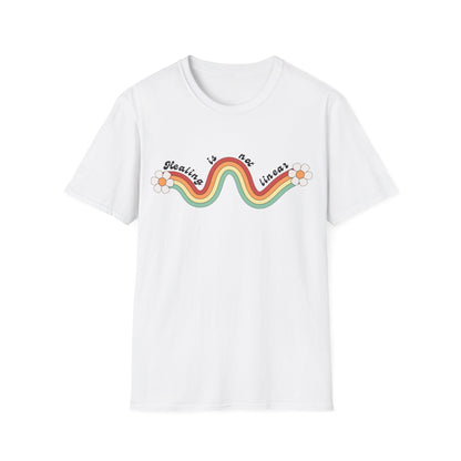 Healing Is Not Linear (Retro) T-shirt