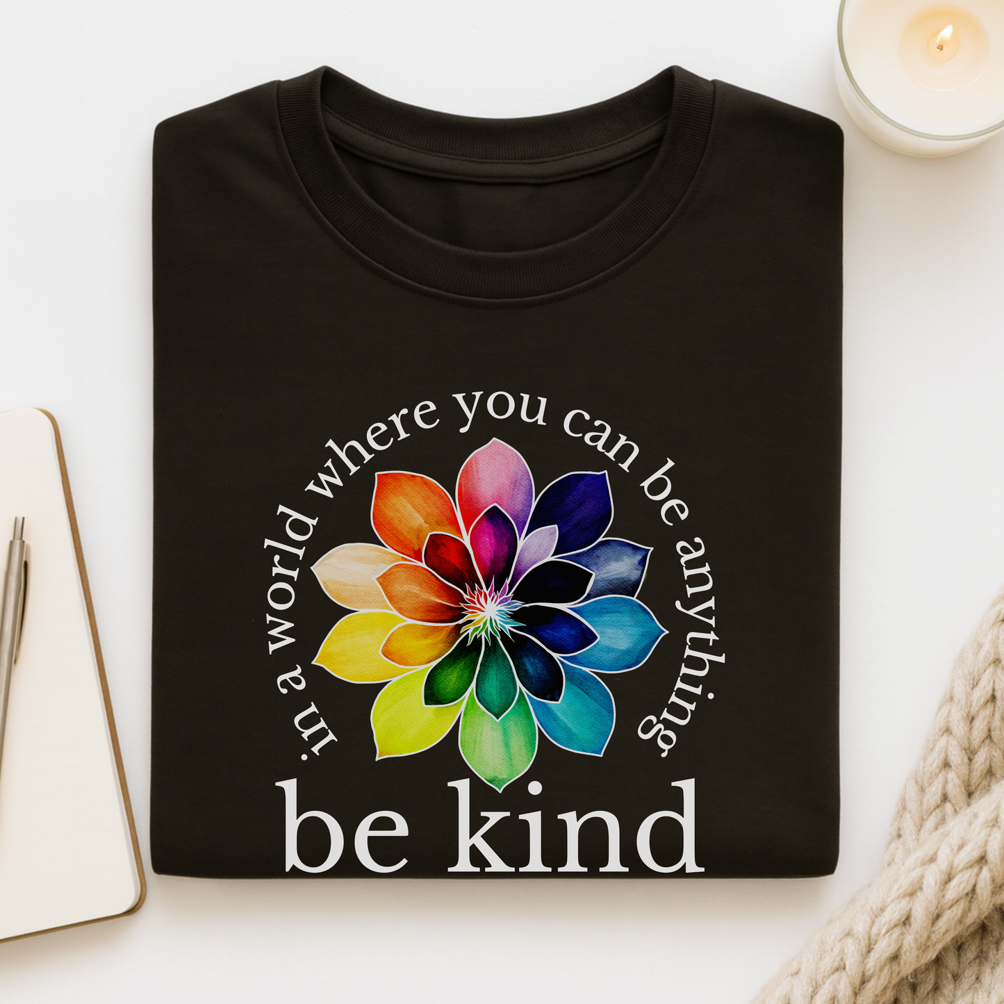 In A World Where You Can Be Anything, Be Kind T-shirt
