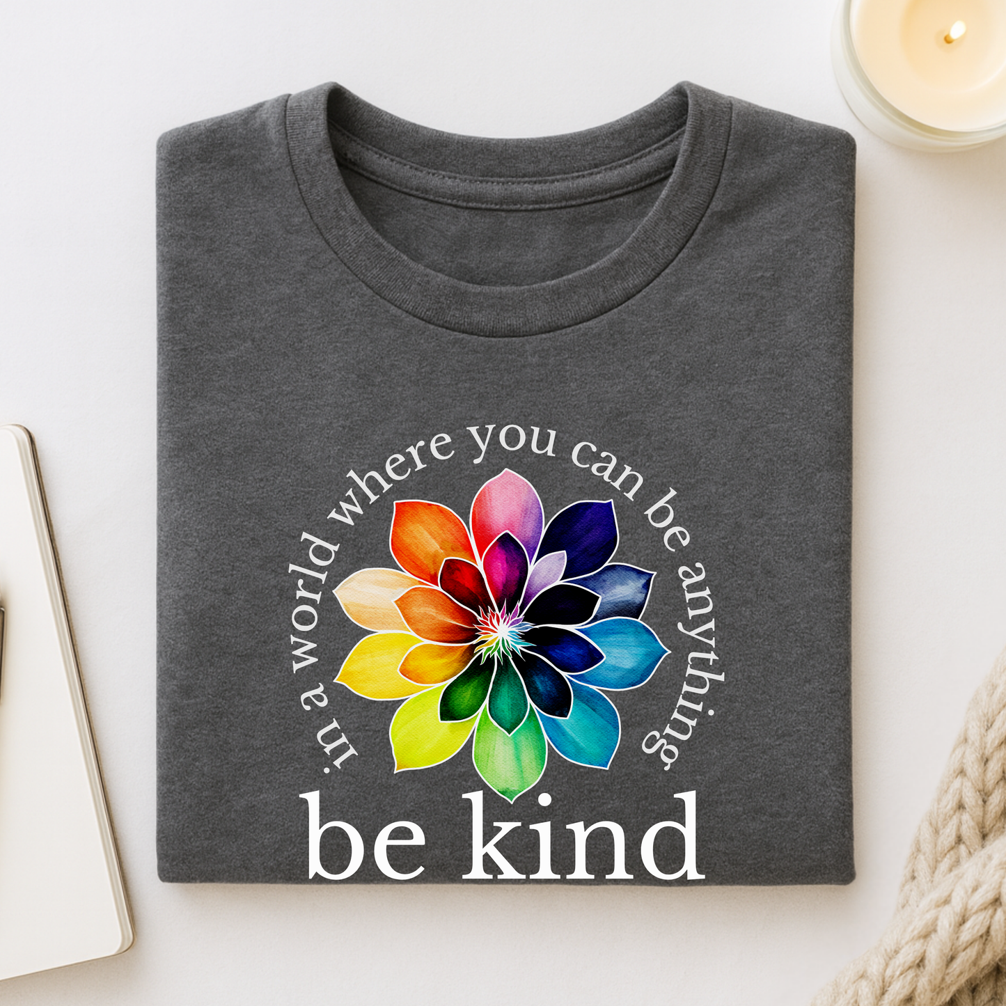 In A World Where You Can Be Anything, Be Kind T-shirt