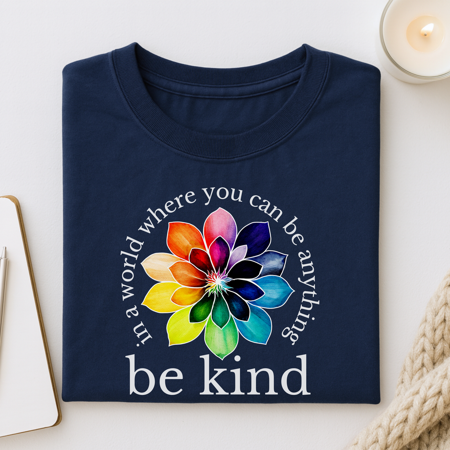 In A World Where You Can Be Anything, Be Kind T-shirt