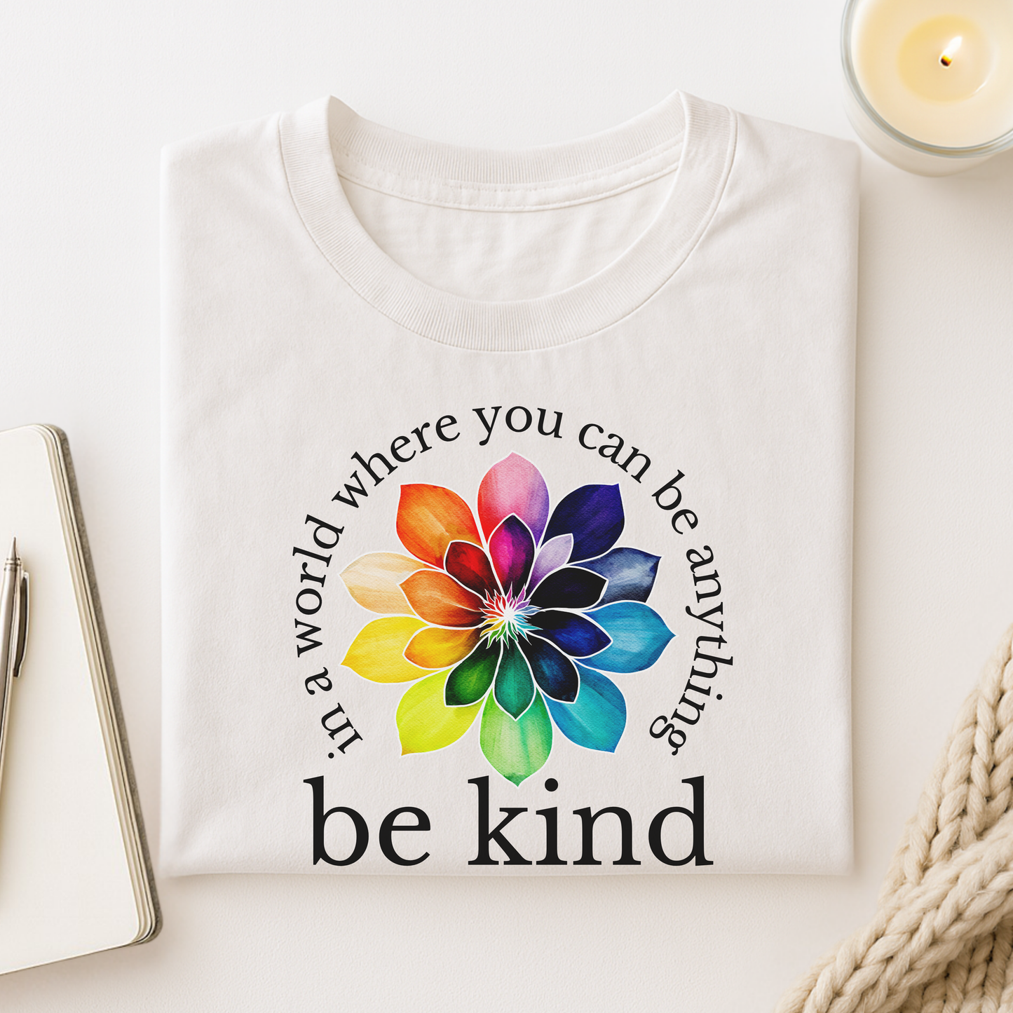 In A World Where You Can Be Anything, Be Kind T-shirt